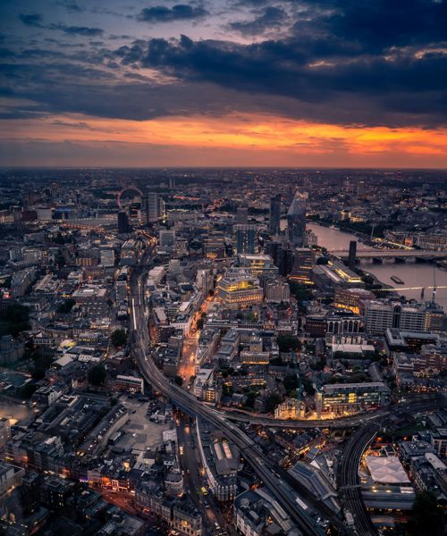 London skyline